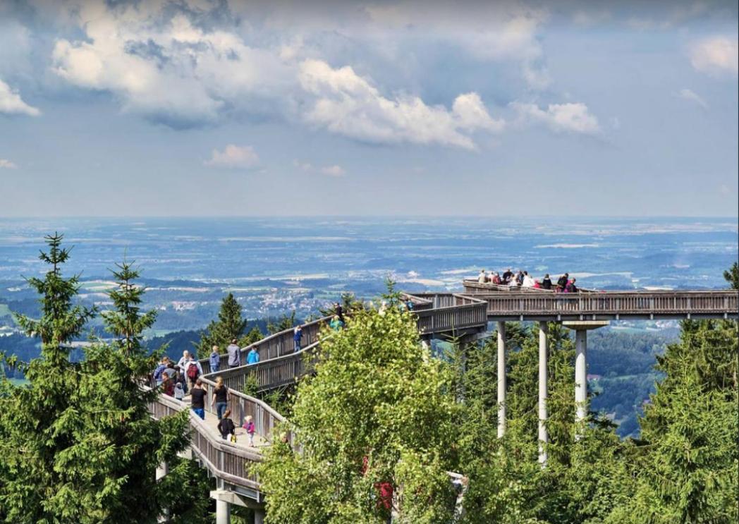 Ferienwohnung Mit Extra Schlafzimmer Und Blick In Den Bayrischen Wald Oberhalb Von Sankt Engelmar ซังคท์แองเกลอมาร์ ภายนอก รูปภาพ